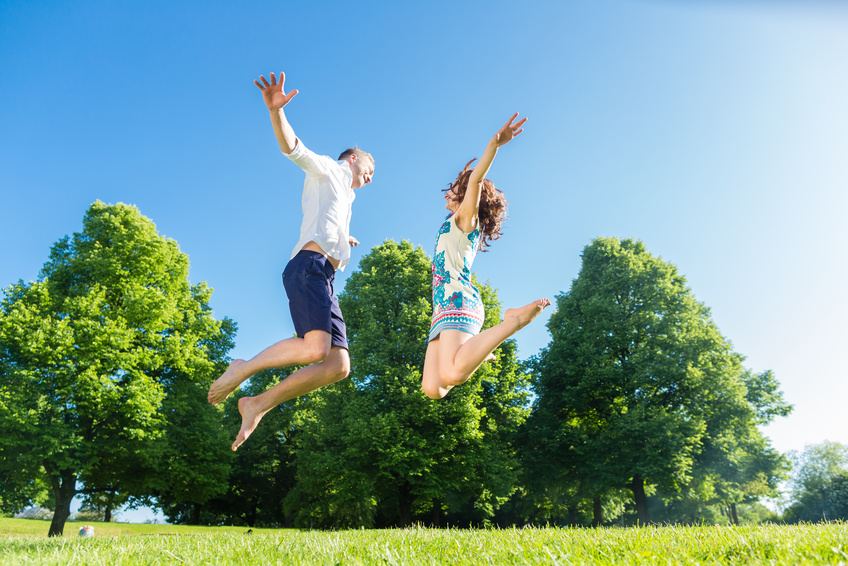 Photography tips for the perfect canvas prints - how to take a jumping photo