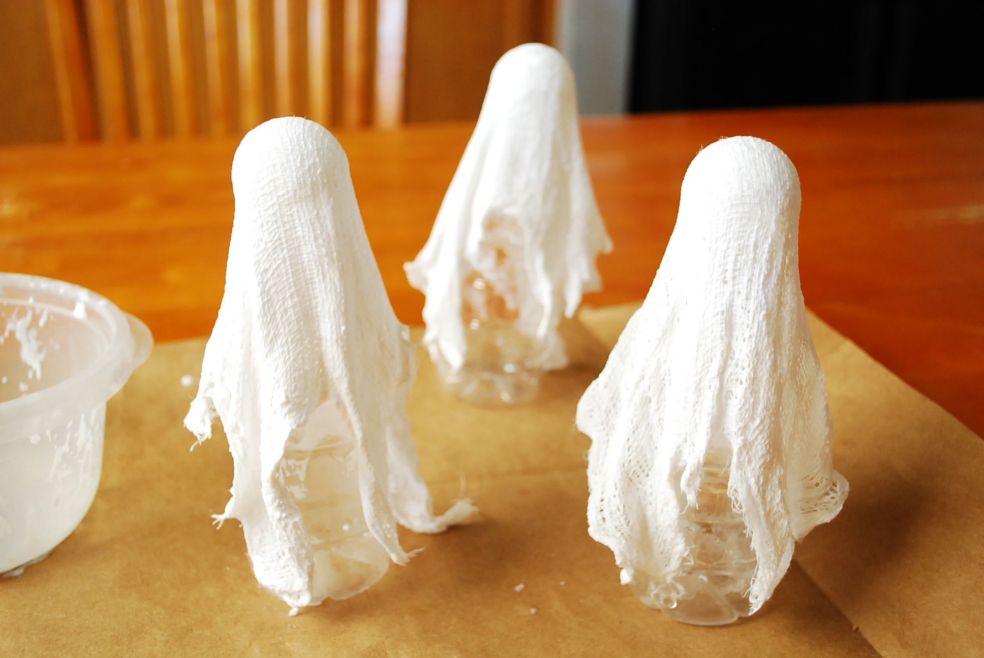 Halloween Cheesecloth Ghosts
