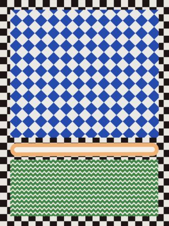 Checkered rothko inspirration