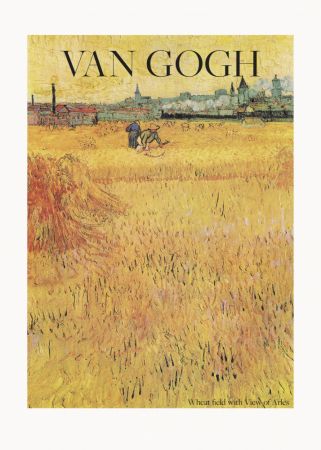 Wheat Field With View of Arles (1888)