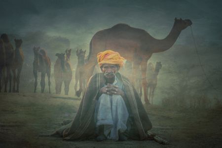 Old Rajasthani man IAAP