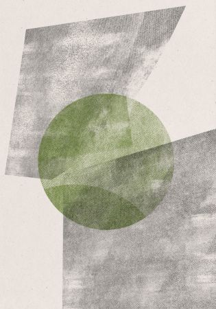 Green Geometric Modern Object