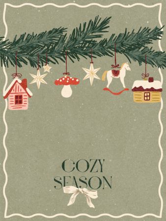 Toys on the Christmas tree