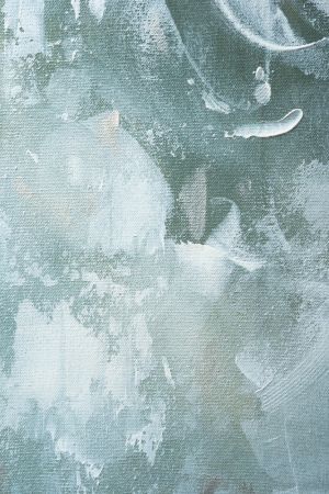 Green and White Acrylic No 3