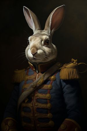 Rabbit In Costume 1