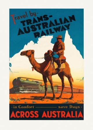 Trans Australian Railway Poster