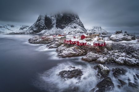 winter Lofoten islands