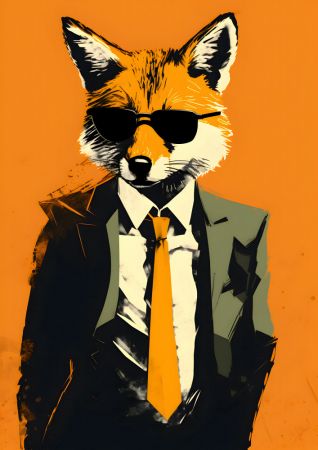 Fox In a Suit