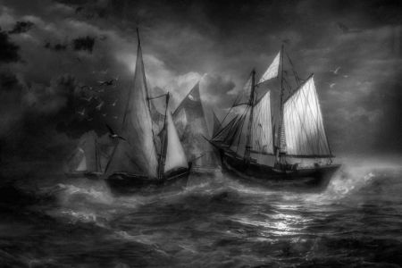 '...ships in stormy waters...'
