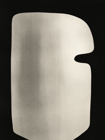 Abstract White Sculpture Mask