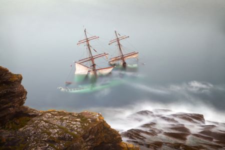 The Astrid Goes Aground