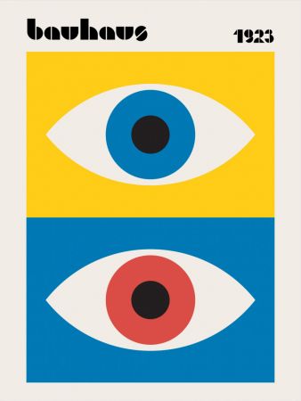 Bauhaus Eyes Abstract