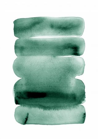 Abstract Green Stripes