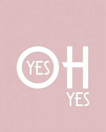 Oh Yes 1ratio 4x5 Print By Bohonewart