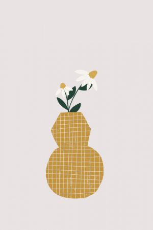 Vase With Camomille 24x36