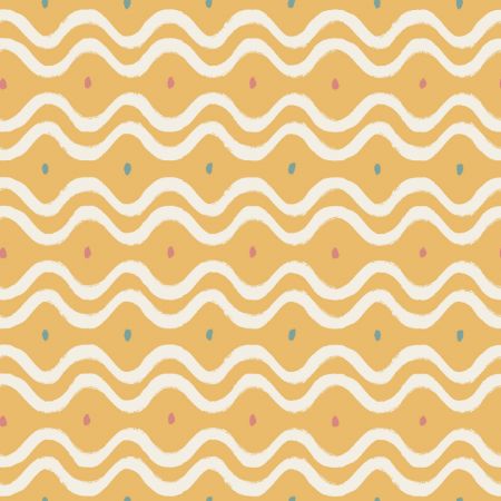 Yellow swirly pattern