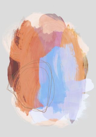 Abstract Brush Strokes 38Z