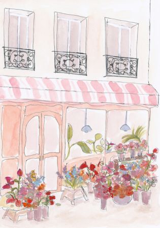 Flower Shop 70x100