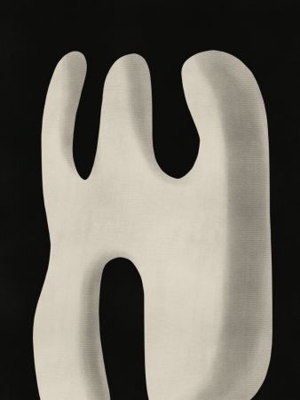 Abstract White Sculpture Scream