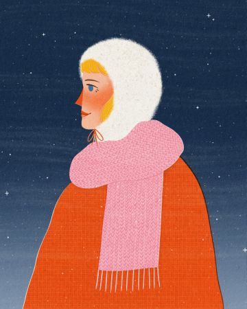 Winter Walk Portrait