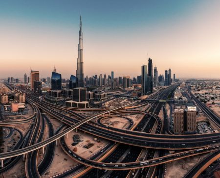 Dubai Skyline Panorama