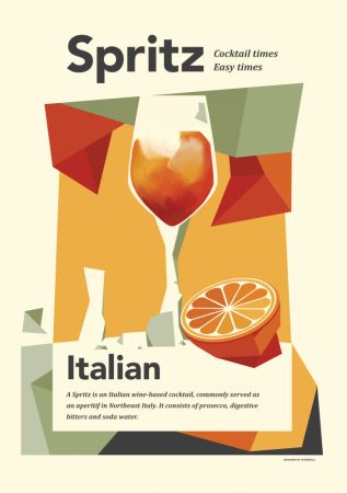 Aperol spritz print