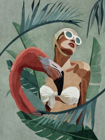 Flamingo Lady