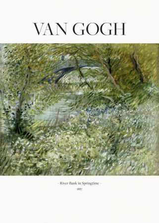 River Bank In Springtime (1887)