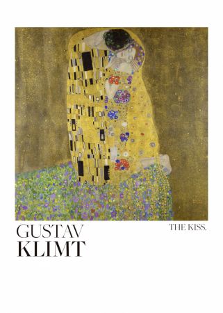 The Kiss (1907–1908) Poster