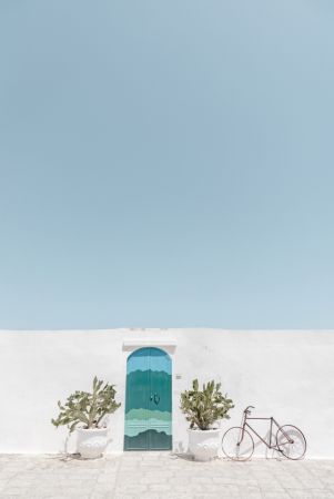 Ostuni blue door