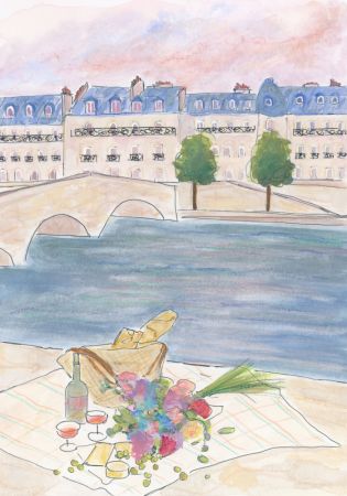 Picnic At the Seine 70x100