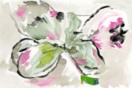 Abstract Purple Violet Pink Hues Floral 2