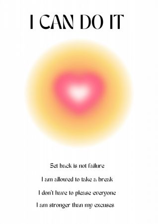 Motivational Aura Poster