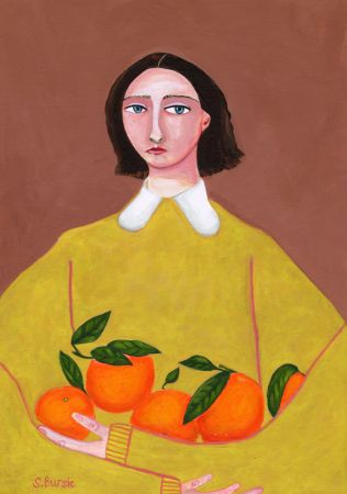 Lady with Oranges