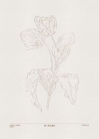 In Tulips (brown)