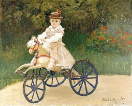 Jean Monet On His Hobby Horse (1872) By Claude Monet