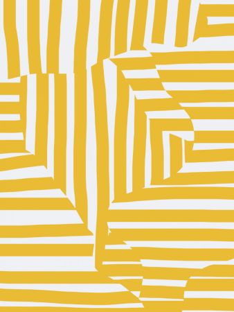 Yellow line and stripe