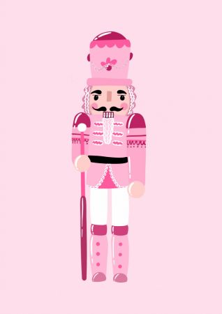 Pink Nutcracker
