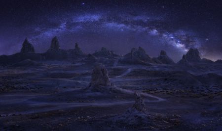 Milky Way Over The Magic Land