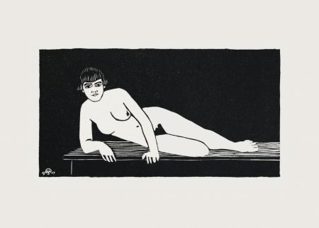 Reclining Nude Figure