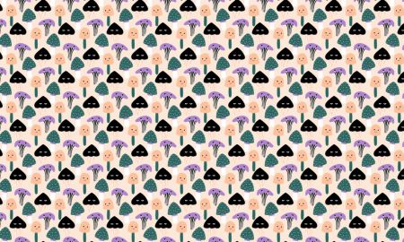 Magic Mushrooms (pattern design)