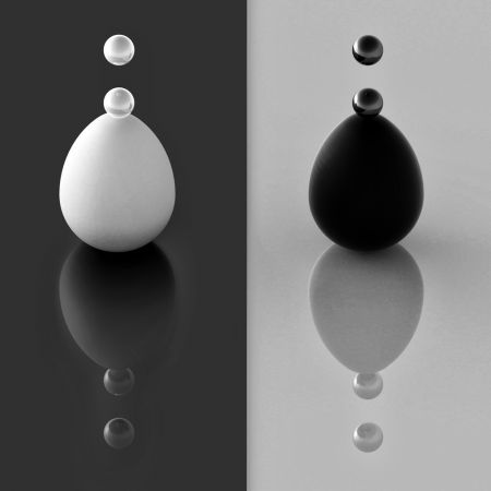 Yin Yang Eggs