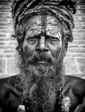 sadhu_DSC9091 (b&w)