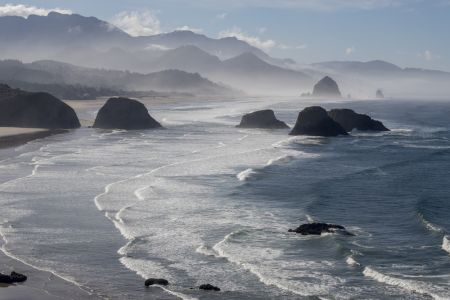 Morning view from Ecola Point