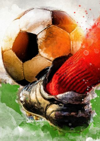 Football 2 sport art
