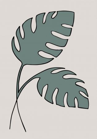Monstera Cross