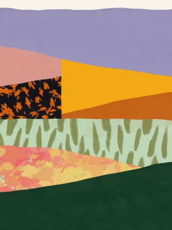 Collage abstract minimalism