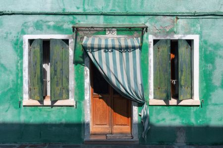 Symmetries in Burano