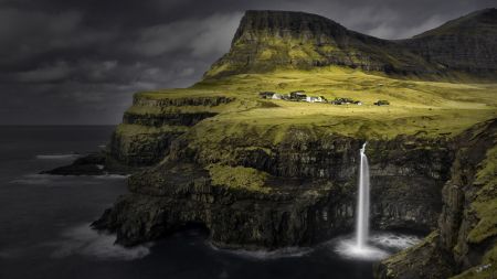 Mulafossur Waterfall