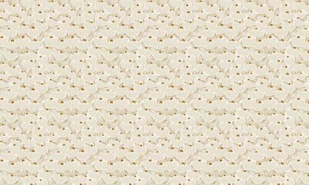 calming essentials Natural flow meadow ivory pattern